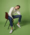 Women's Fleece Sweatshirt MARSHMALLOW white