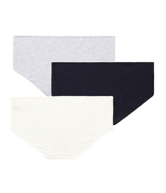 Girls' Stretch Cotton Boxers - Set of 3 variante 1