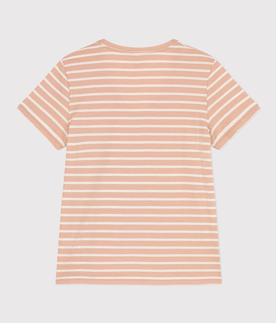 Women's Straight V-Neck Cotton T-Shirt VINTAGE /AVALANCHE