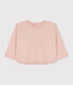 Babies' Long-Sleeved Tube Knit T-Shirt