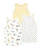 Little boy's vest top trio variante 1
