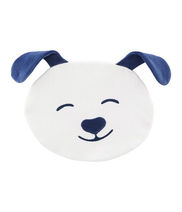 Pyjama Case in Brushed Terry Towelling white/blue