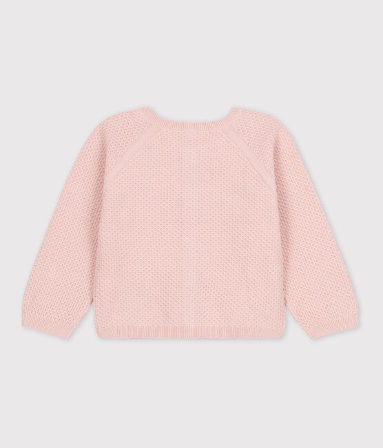 Girls' Cotton Cardigan SALINE pink