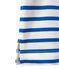 Women's nautical striped dress MARSHMALLOW white/PERSE blue