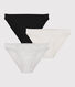 Women's Fine Cotton Briefs - 3-Pack