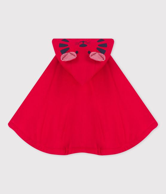 Babies' Organic Cotton Cape TERKUIT red