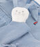 Babies' three-piece set in cotton BEACH blue/MARSHMALLOW