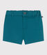 Babies' plain twill shorts