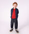 Children's plain denim shirt blue