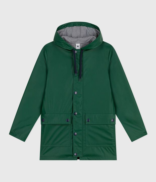 Iconic raincoat for men or women green