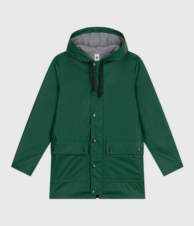 Iconic raincoat for men or women green