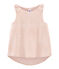 Girls' Sleeveless Top PEARL pink/COPPER pink