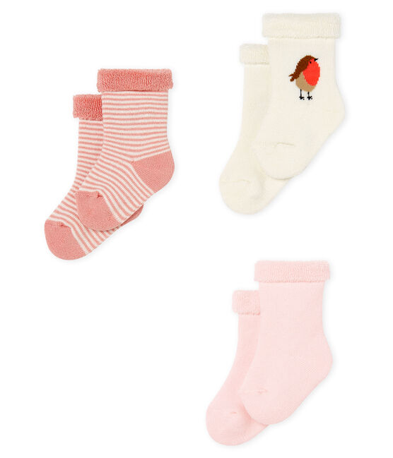 Set contains 3 pairs of socks made of snuggly, comfy terry towelling. variante 2