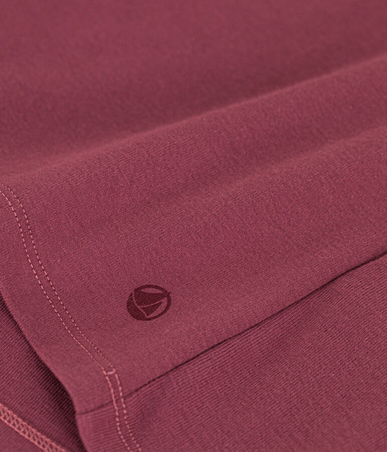 Women's Iconic Cotton Round Neck T-Shirt brown