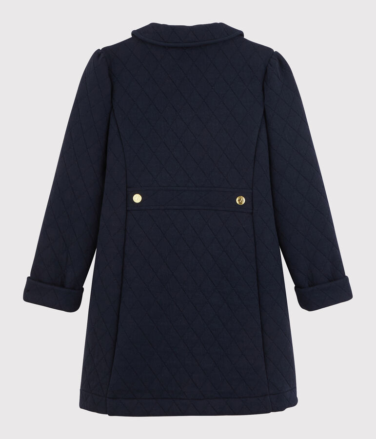 Girls' Tube Knit Coat blue