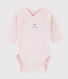 Baby Girls' Long-Sleeved Wrapover Bodysuit