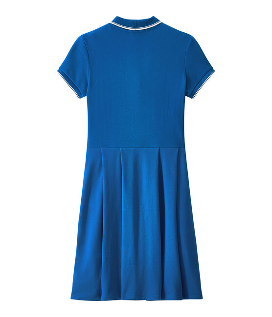Dress inspired by the polo PERSE blue