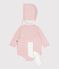 Babies' gift set, with a knitted bonnet, rompers and tights variante 1