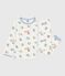 Children's breakfast-print tube knit pyjamas MARSHMALLOW white/MULTICO white