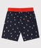 Print beach shorts for baby boys SMOKING blue/MULTICO white