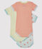 Unisex Baby's Short-Sleeved Bodysuit - 3-Piece Set variante 2