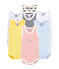 Surprise pack of 7 sleeveless bodysuits for baby boys variante 1