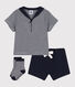 Baby's Sailor Style Clothes -3-Piece Set