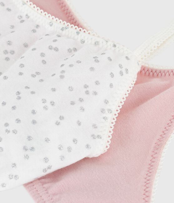 Children's cotton and elastane bra tops - 2-Pack variante 2
