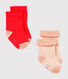 Baby girls' socks - pack of 2