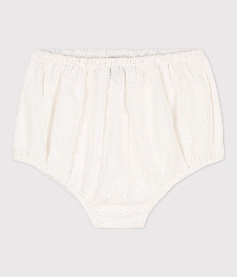 Babies' Broderie Anglaise Bloomers white