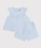 Babies' cotton gift set: 2-piece outfit multicolor