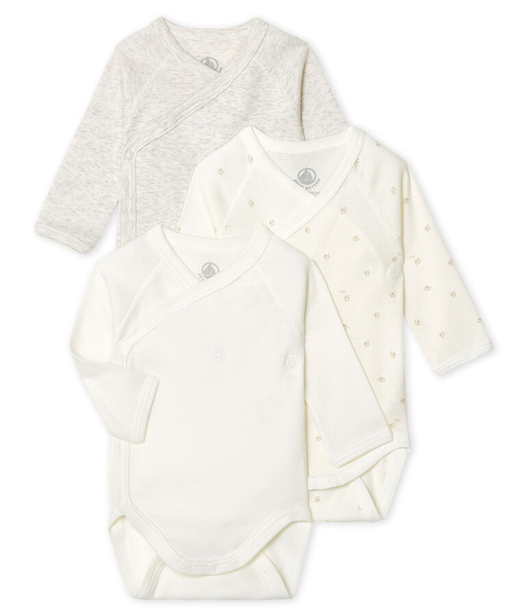 Babies' Long-Sleeved Bodysuit - 3-Piece Set multicolor