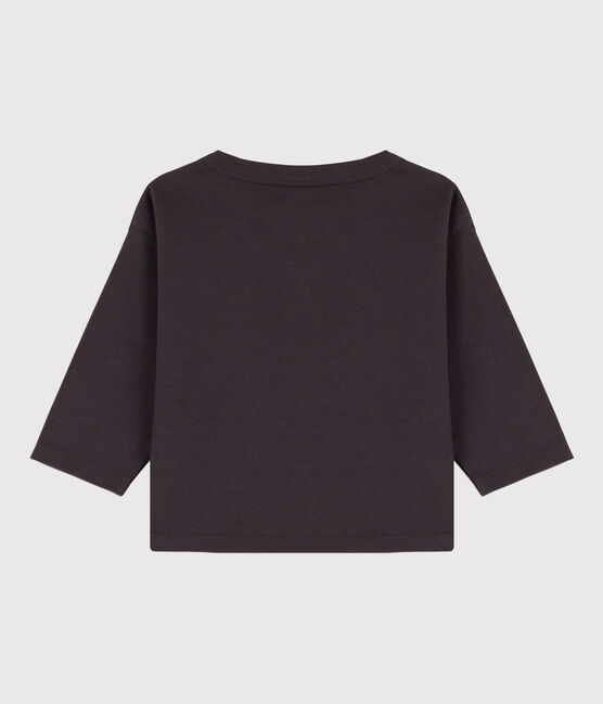 Babies' Long-Sleeved cotton T-shirt DUMBO grey