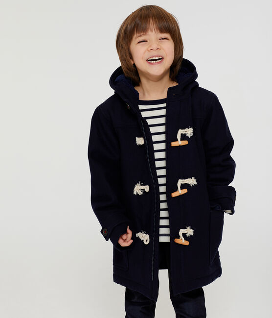 Boys' Duffel Coat SMOKING blue