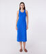 Women's long cotton vest dress