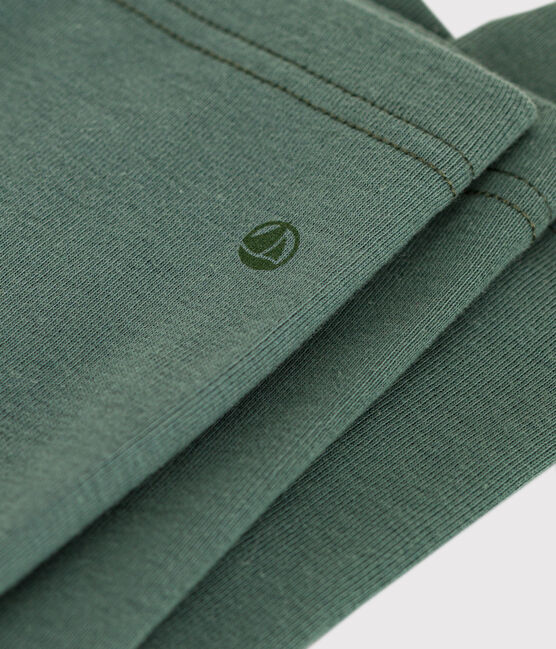 Babies' Cotton Leggings CROCO green