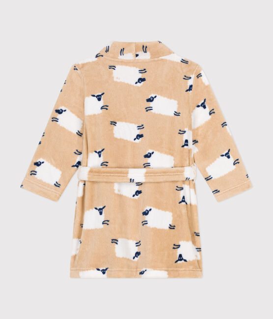 Children's printed fleece dressing gown TRENCH /MULTICO