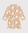 Children's printed fleece dressing gown TRENCH /MULTICO