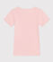 Little girls' short-sleeved cotton T-shirt MINOIS pink