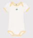 Babies' short-sleeved printed cotton body