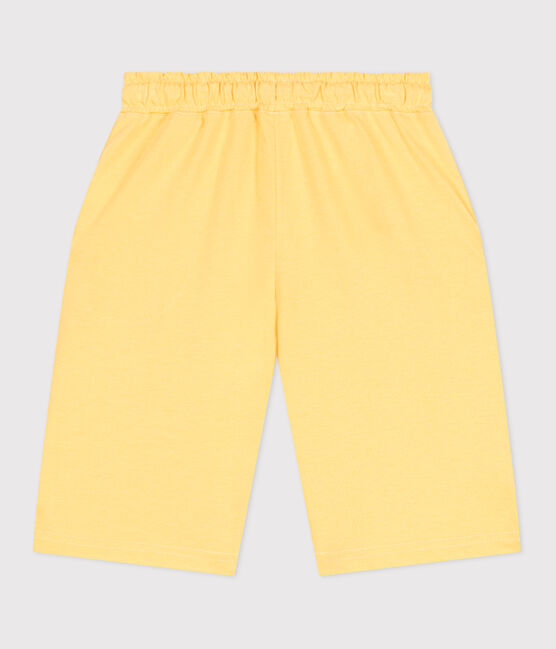 Children's cotton Bermuda shorts ORGE yellow
