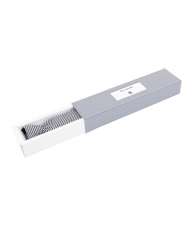 Boys' Tie blue/white