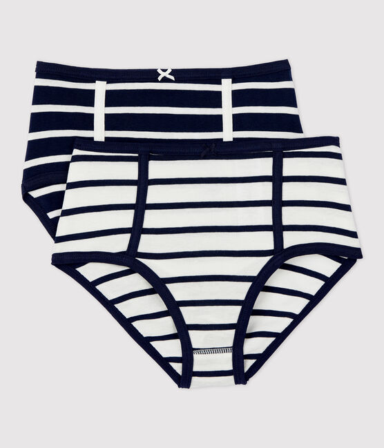 Women's High-Waisted Cotton Briefs - 2-Pack Variante 1 PACK