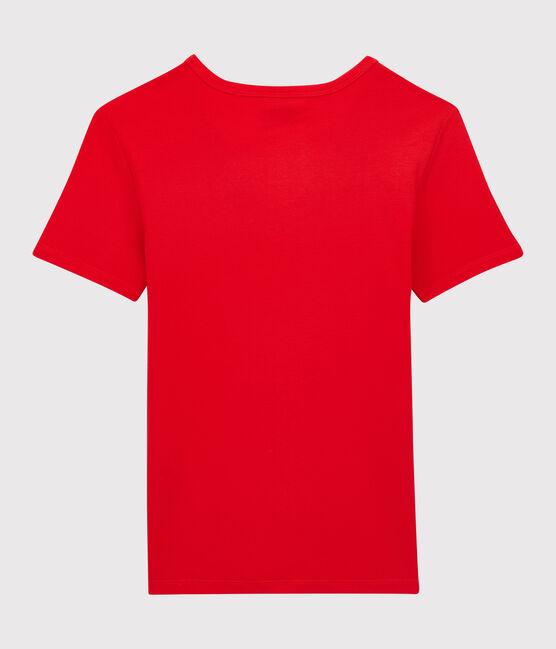 Women's Iconic Cotton V-Neck T-Shirt PEPS red
