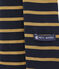 women's striped satiny scarf SMOKING blue/BRINDILLE SATIN yellow