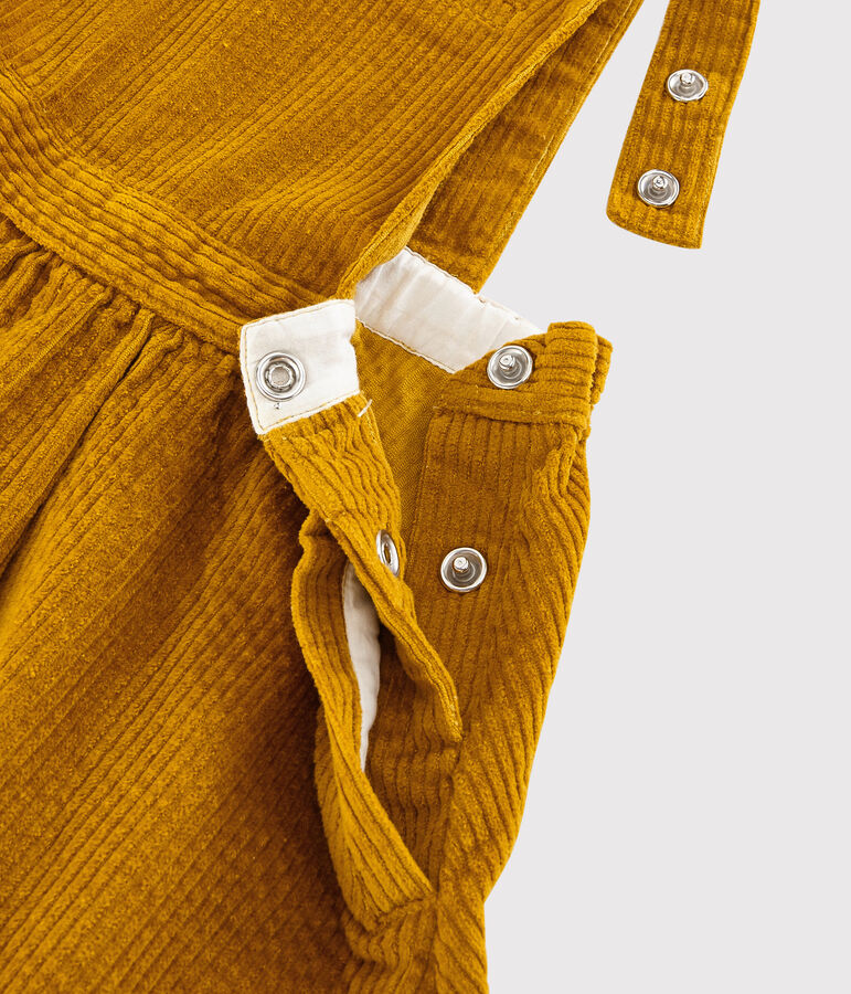 Girls' Dungaree Dress yellow