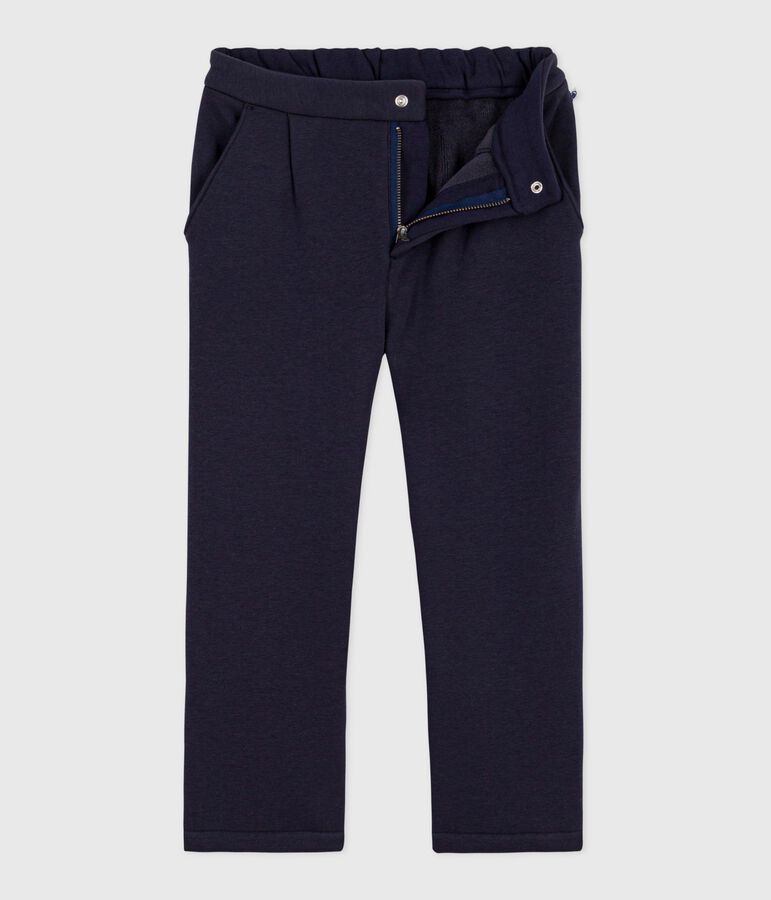 Children's fleece trousers blue
