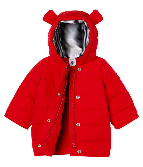 Baby Girls' Microfibre Down Jacket TERKUIT red