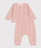 Babies' Floral Tube Knit Set SALINE pink/MULTICO white