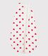 Babies' 1 TOG heart-patterned cotton sleeping bag